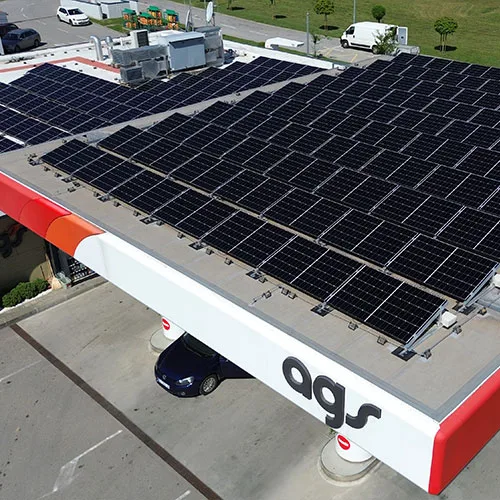 Ugradnja solarne elektrane na benzinsku postaju - Energycom